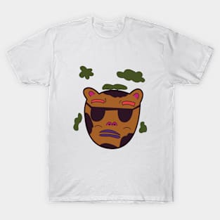 Honey Bear Green Clouds T-Shirt